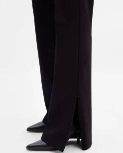 Pantalones Y Faldas|SIMORRA Pantalón twill elástico Negro