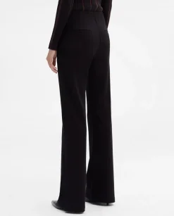 Pantalones Y Faldas|SIMORRA Pantalón twill elástico Negro