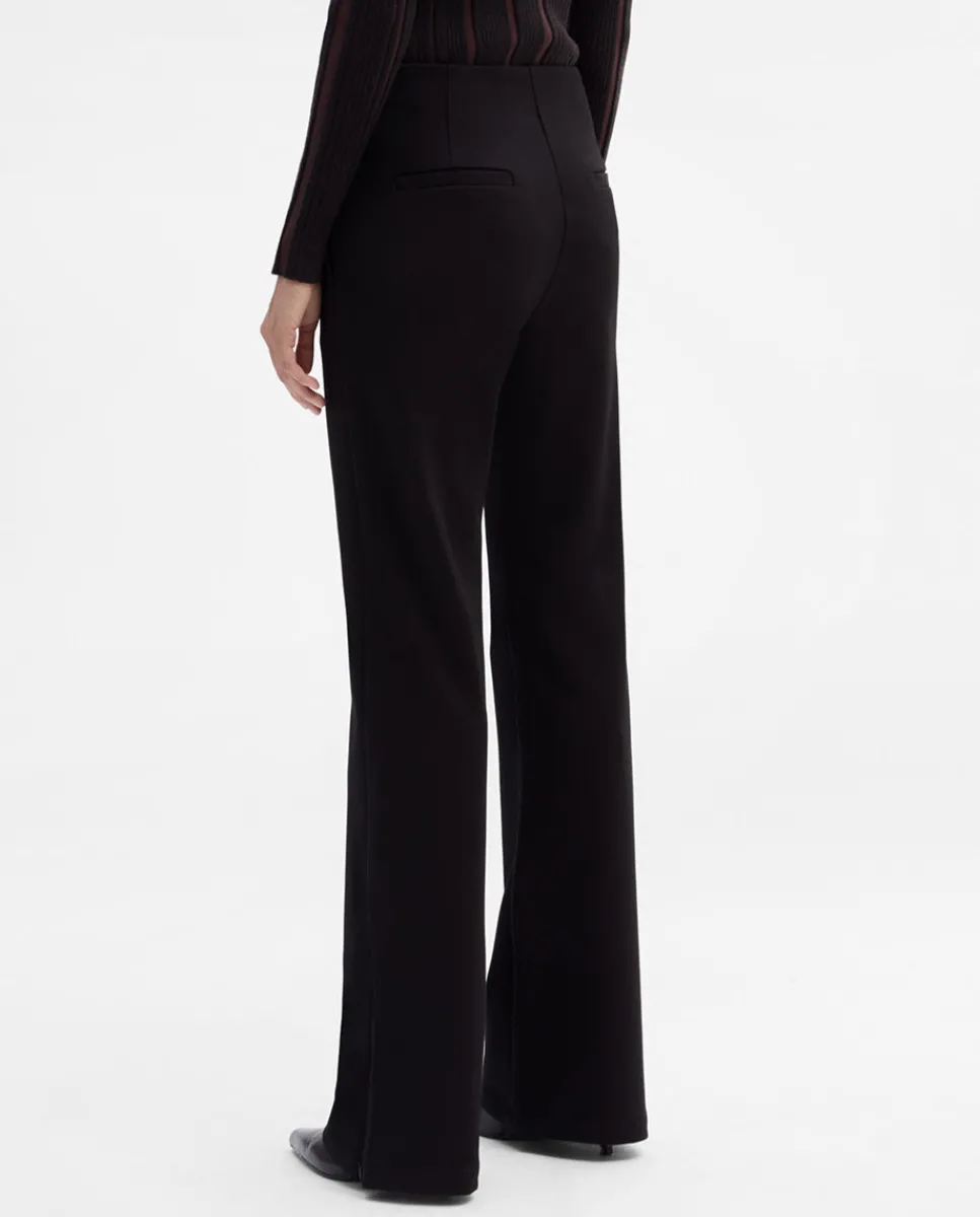 Pantalones Y Faldas|SIMORRA Pantalón twill elástico Negro