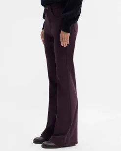 Pantalones Y Faldas|SIMORRA Pantalón vaquero acampanado Morado