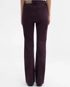 Pantalones Y Faldas|SIMORRA Pantalón vaquero acampanado Morado
