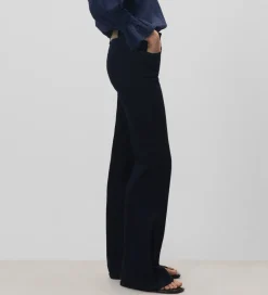 Pantalones Y Faldas|SIMORRA Pantalón vaquero acampanado Azul