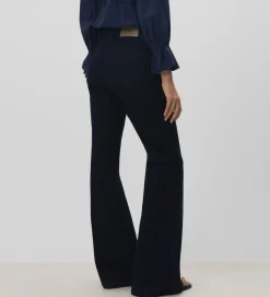 Pantalones Y Faldas|SIMORRA Pantalón vaquero acampanado Azul