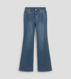 Pantalones Y Faldas|SIMORRA Pantalón vaquero acampanado Azul