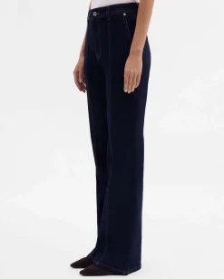 Pantalones Y Faldas|SIMORRA Pantalón vaquero recto Azul