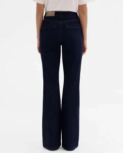 Pantalones Y Faldas|SIMORRA Pantalón vaquero recto Azul