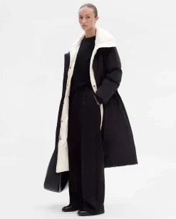 Prendas De Abrigo|SIMORRA Parka larga reversible Negro