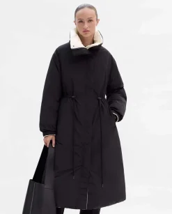Prendas De Abrigo|SIMORRA Parka larga reversible Negro