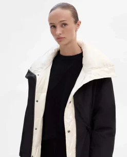 Prendas De Abrigo|SIMORRA Parka larga reversible Negro