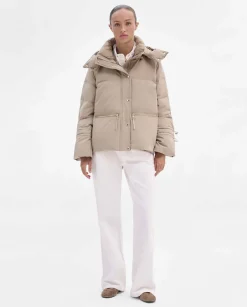 Prendas De Abrigo|Plumíferos|SIMORRA Plumífero corto acolchado Beige