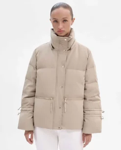 Prendas De Abrigo|Plumíferos|SIMORRA Plumífero corto acolchado Beige