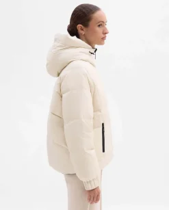 Prendas De Abrigo|Plumíferos|SIMORRA Plumífero corto reversible Beige-negro