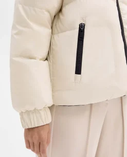 Prendas De Abrigo|Plumíferos|SIMORRA Plumífero corto reversible Beige-negro