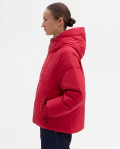 Prendas De Abrigo|Plumíferos|SIMORRA Plumífero corto reversible Rojo