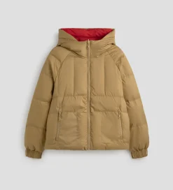 Prendas De Abrigo|Plumíferos|SIMORRA Plumífero corto reversible Rojo