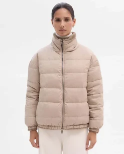 Prendas De Abrigo|Plumíferos|SIMORRA Plumífero efecto pelo reversible Marrón