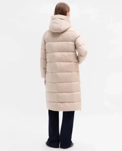 Prendas De Abrigo|Plumíferos|SIMORRA Plumífero largo capucha Beige