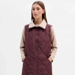 Prendas De Abrigo|Plumíferos|SIMORRA Plumífero largo reversible Rojo