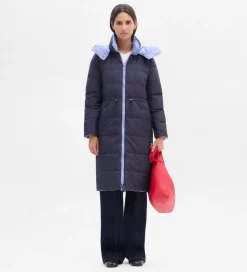 Prendas De Abrigo|Plumíferos|SIMORRA Plumífero largo reversible Azul