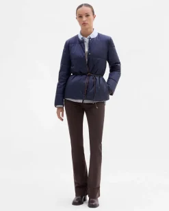 Prendas De Abrigo|Plumíferos|SIMORRA Plumífero reversible cinturón Azul
