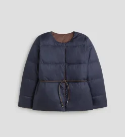 Prendas De Abrigo|Plumíferos|SIMORRA Plumífero reversible cinturón Azul