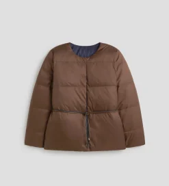 Prendas De Abrigo|Plumíferos|SIMORRA Plumífero reversible cinturón Azul