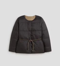 Prendas De Abrigo|Plumíferos|SIMORRA Plumífero reversible cinturón Negro
