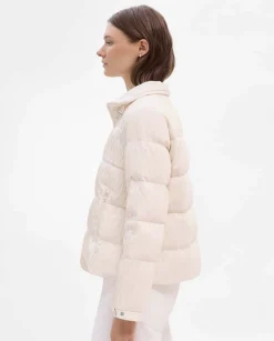 Prendas De Abrigo|Chaquetas|SIMORRA Plumífero tejido fantasía Blanco