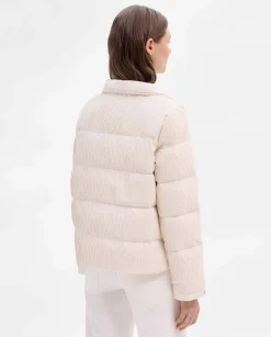 Prendas De Abrigo|Chaquetas|SIMORRA Plumífero tejido fantasía Blanco