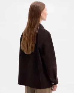 Prendas De Abrigo|Chaquetas|SIMORRA Sobrecamisa napa reversible Marrón