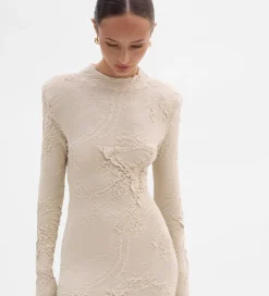 Fiesta|Prendas De Punto|SIMORRA Vestido largo textura Beige