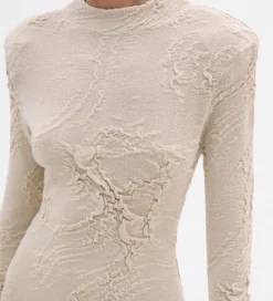 Fiesta|Prendas De Punto|SIMORRA Vestido largo textura Beige