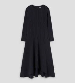 Fiesta|Vestidos|SIMORRA Vestido midi asimétrico Azul