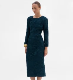 Fiesta|Vestidos|SIMORRA Vestido midi fantasía Verde