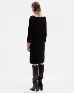 Prendas De Punto|Vestidos|SIMORRA Vestido punto canalé Negro