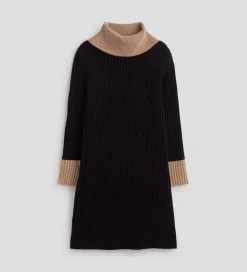 Prendas De Punto|Vestidos|SIMORRA Vestido punto canalé Negro