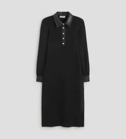 Vestidos|Prendas De Punto|SIMORRA Vestido punto combinado Negro
