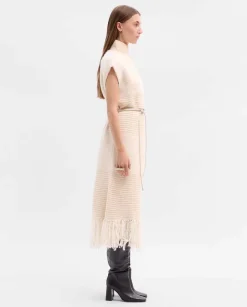 Vestidos|SIMORRA Vestido punto fantasía Beige