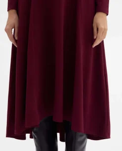 Vestidos|SIMORRA Vestido punto suave Rojo