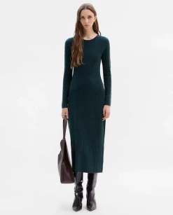 Vestidos|SIMORRA Vestido punto textura Verde