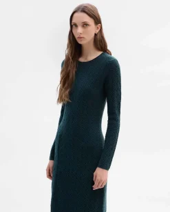 Vestidos|SIMORRA Vestido punto textura Verde
