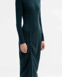 Vestidos|SIMORRA Vestido punto textura Verde