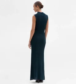 Fiesta|Vestidos|SIMORRA Vestido sisado punto metalizado Verde