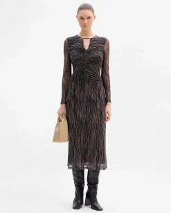 Vestidos|SIMORRA Vestido tul estampado Negro