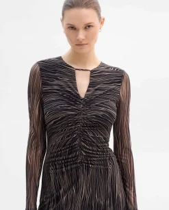 Vestidos|SIMORRA Vestido tul estampado Negro