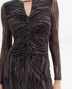 Vestidos|SIMORRA Vestido tul estampado Negro