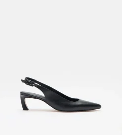 Zapatos|SIMORRA Zapato tacón destalonado Negro