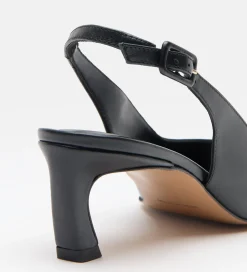 Zapatos|SIMORRA Zapato tacón destalonado Negro