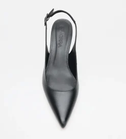 Zapatos|SIMORRA Zapato tacón destalonado Negro